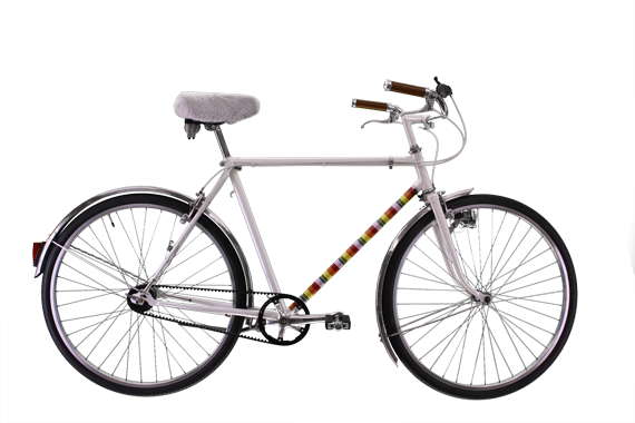 bicicletta riciclata gatto arturo rsi