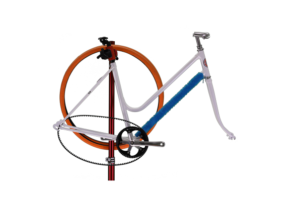 bicicletta riciclata cane peo